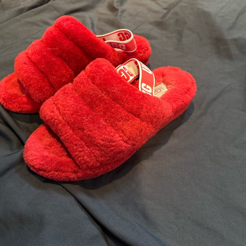 Red Ugg Slipper